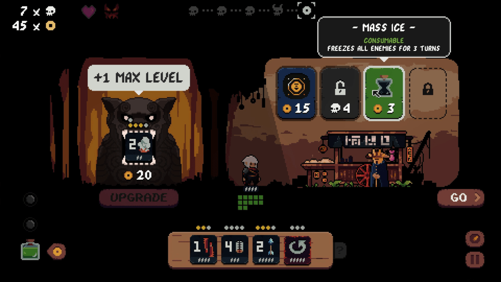 A screenshot from Shogun Showdown.