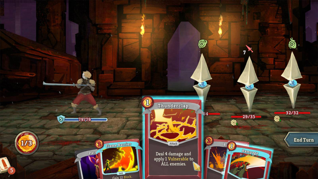 A screenshot from Slay the Spire.