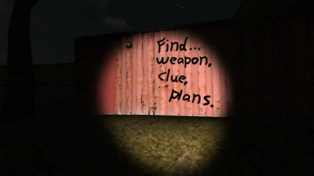 A screenshot from The Letter on the Nintendo Wii U.