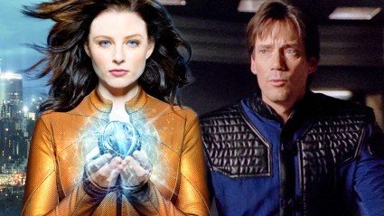 Split image with stills from Continuum and Andromeda
