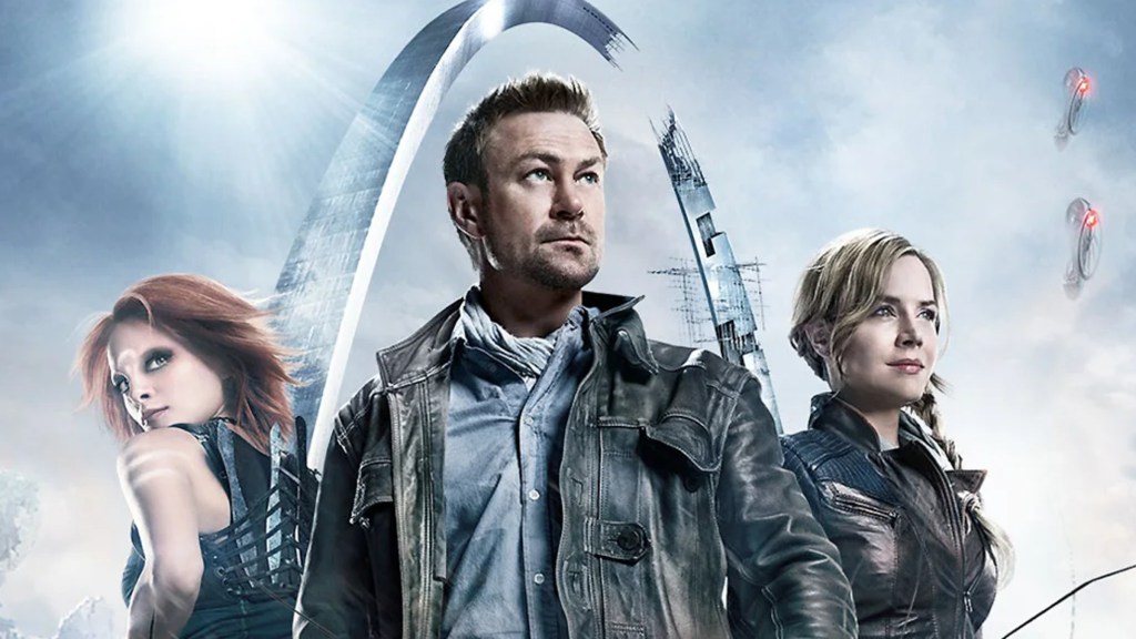 A promotional image for the TV show Defiance