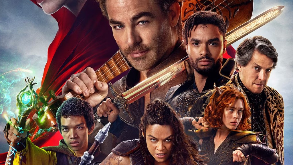 The poster for Dungeons & Dragons: Honor Among Thieves