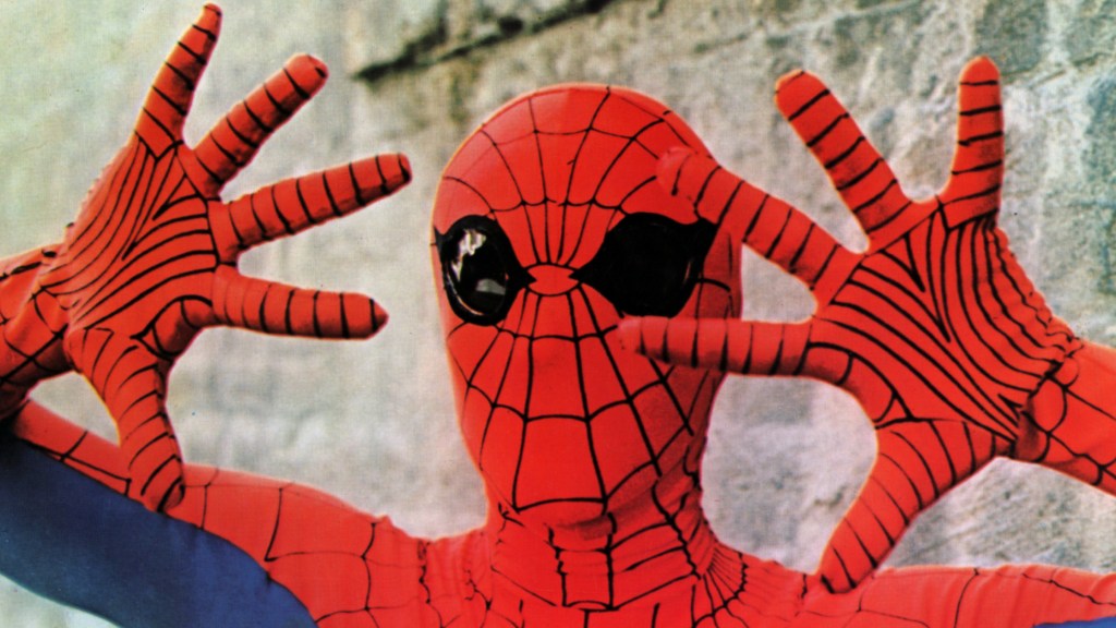 Nicholas Hammond as Spider-Man in The Amazing Spider-Man TV show