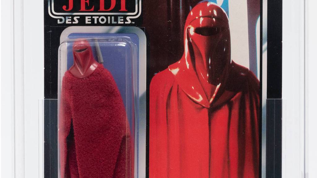 Palitoy Star War: Return of the Jedi Emperor's Royal Guard action figure.
