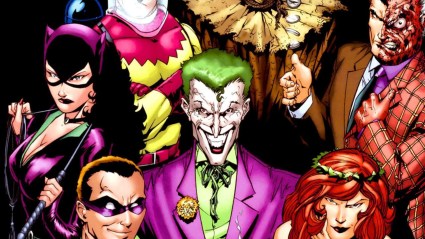 Catwoman, Joker, Riddler, Poison Ivy, Mister Freeze, Two-Face, Scarecrow