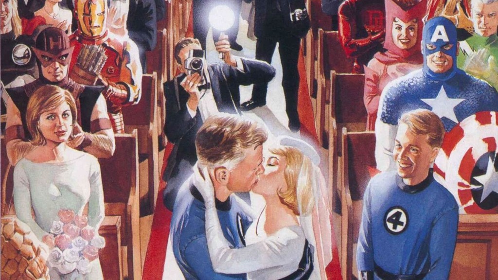 Every Marvel Hero Mister Fantastic and Invisible Woman