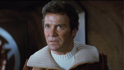 Captain Kirk in Wrath of Khan