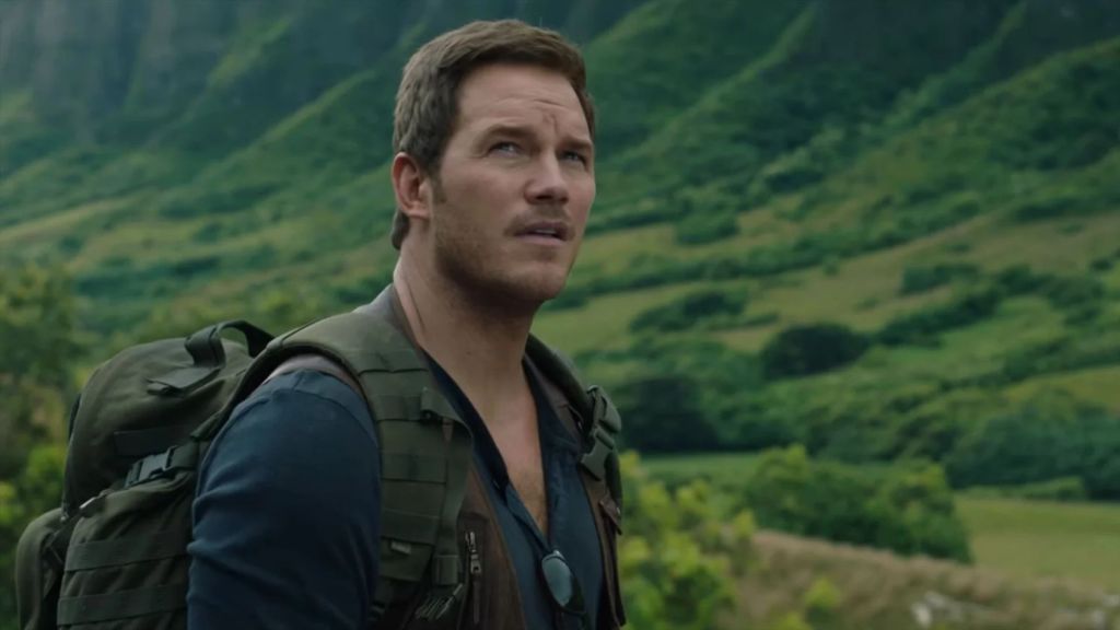 Chris Pratt in Jurassic World Fallen Kingdom