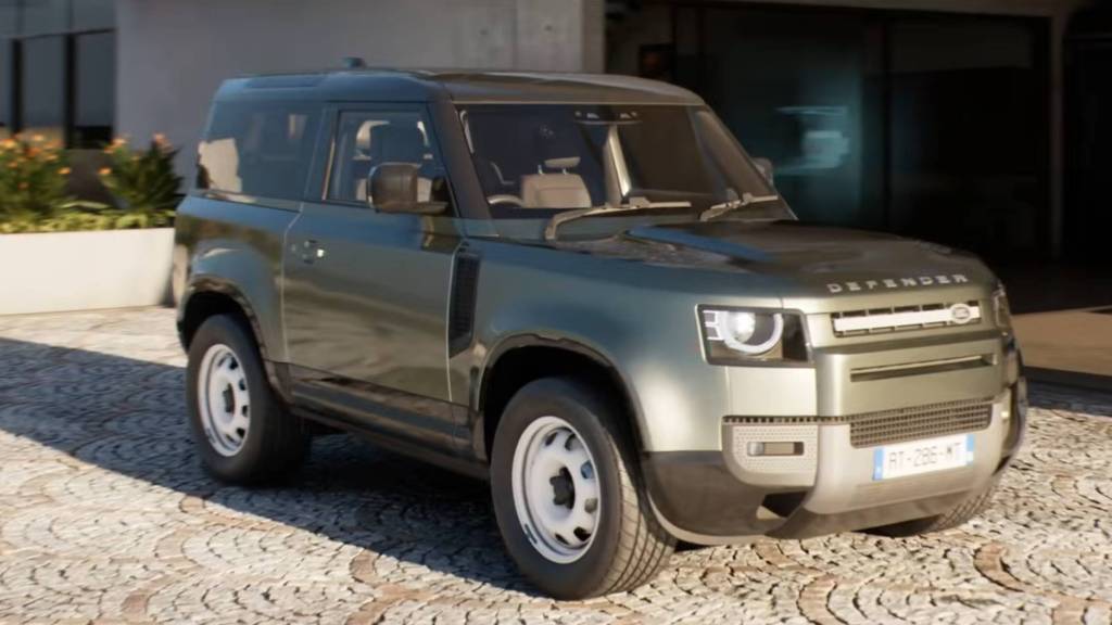Clutch Defender car to customize