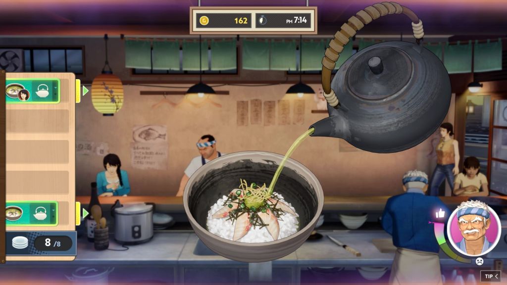 Cooking Screenshot from Bancho the Chef