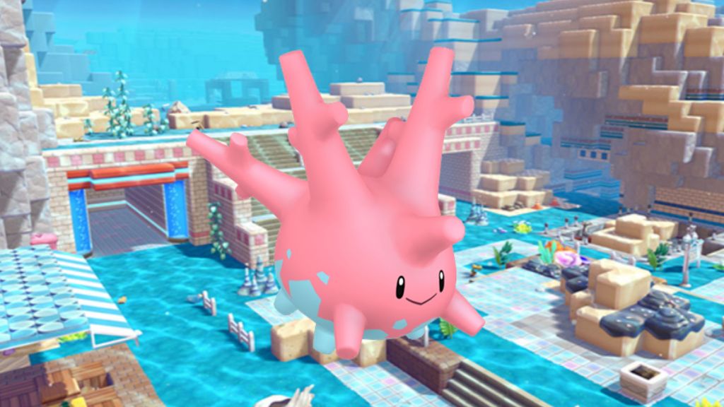 Corsola in Bubbly Basin