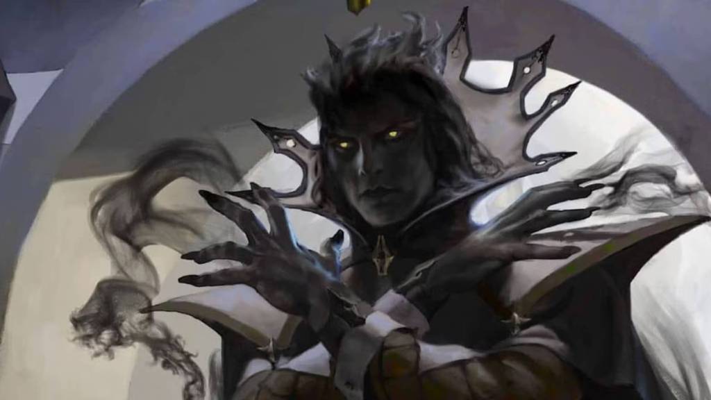 D&D Shadow Sorcerer character
