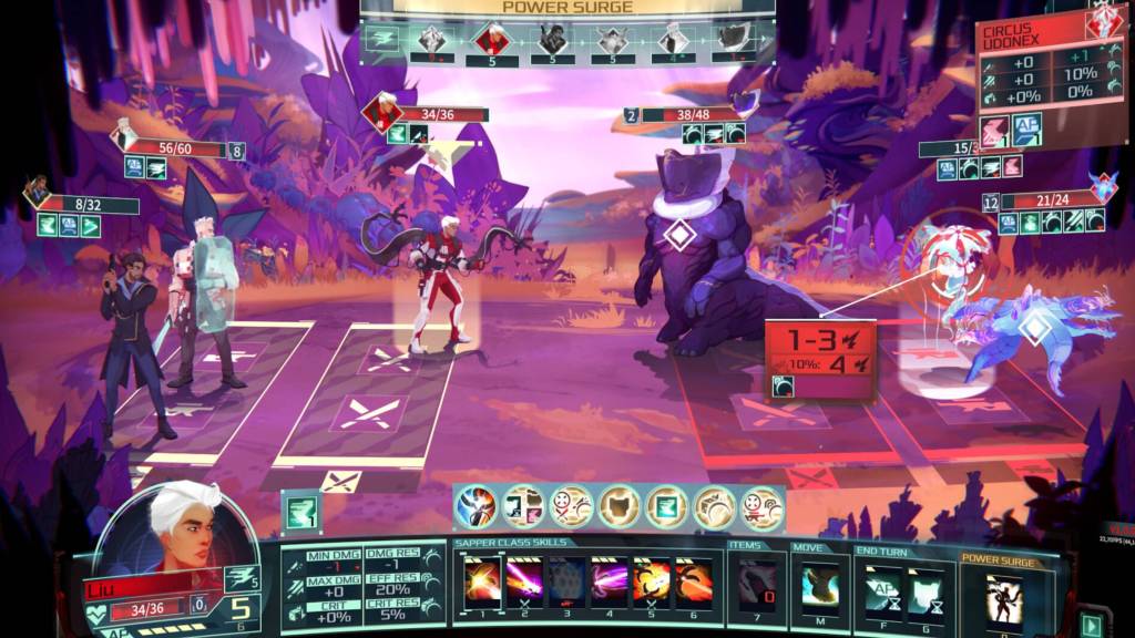 Dead in Antares gameplay example