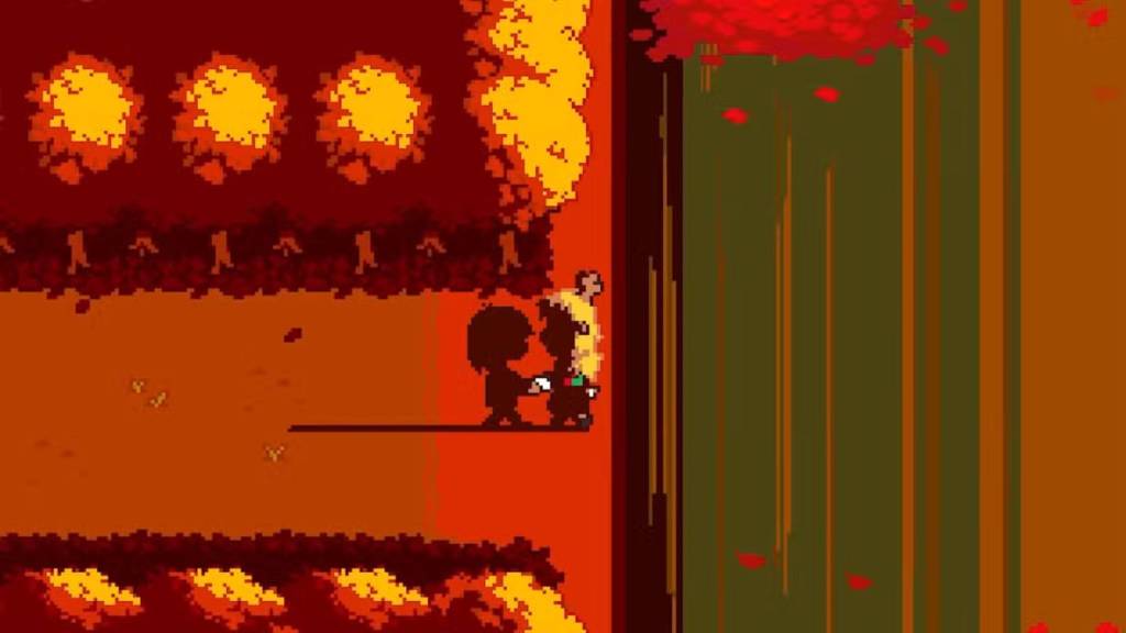 Deltarune Chapter 5 weird route scene