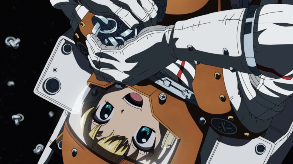 Kohaku in space in Dr. Stone's final episode