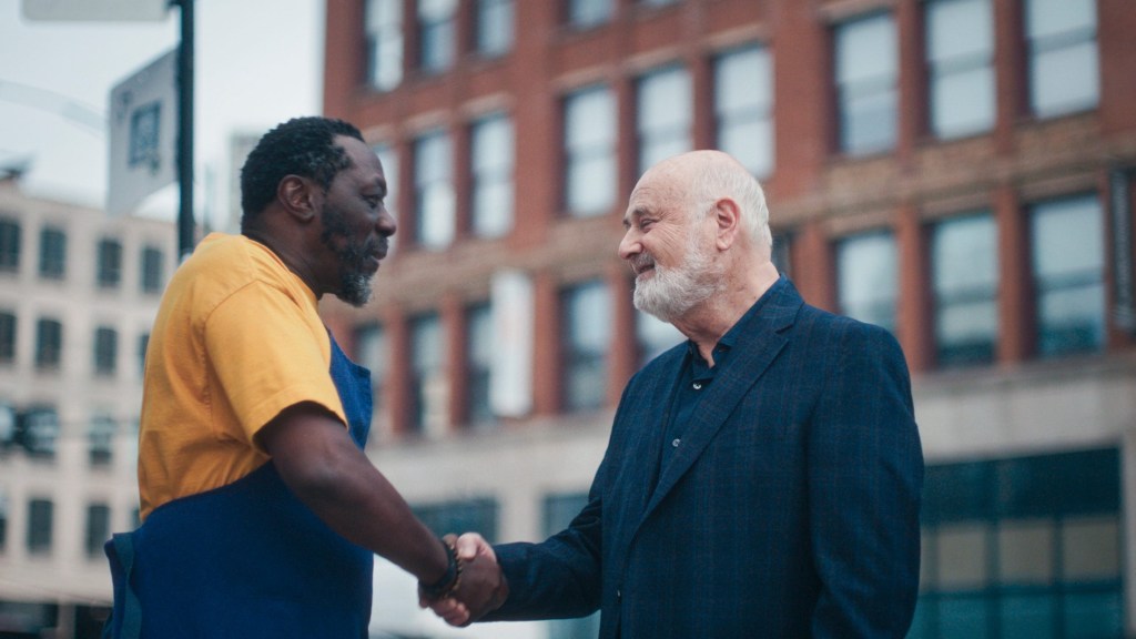 Ebra and Albert (Rob Reiner) in The Bear