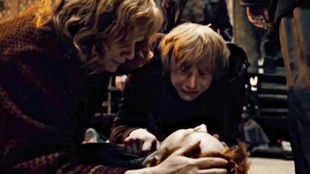 Fred Weasley Death in the Deathly Hallows