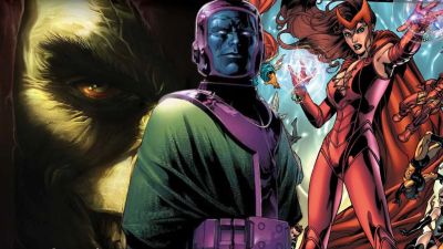 Green Goblin, Kang, and Scarlet Witch