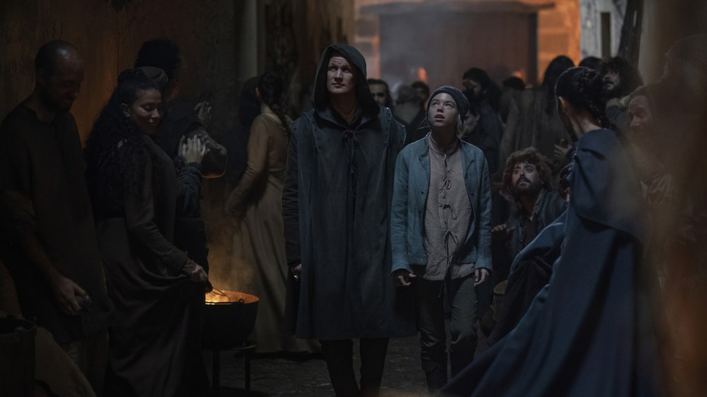 Daemon and Rhaenyra in Flea Bottom in House of the Dragon Season 1