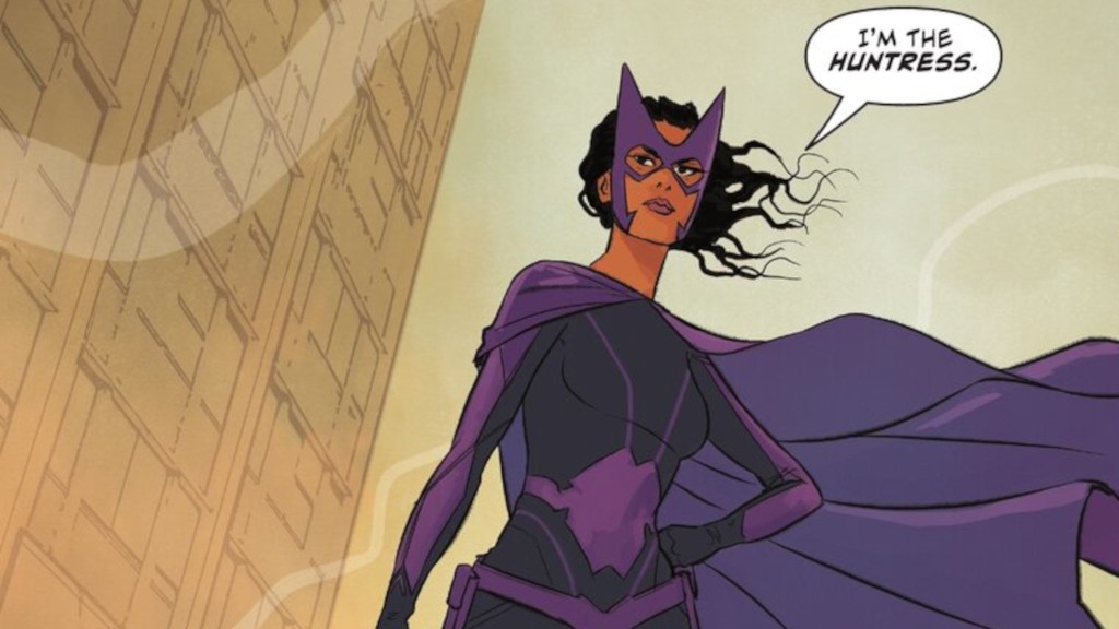 Huntress meets the JSA Golden Age