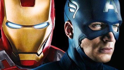 Iron Man and Captain America in MCU Phase 1
