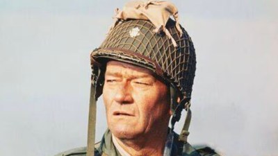 John Wayne in The Longest Day 1962