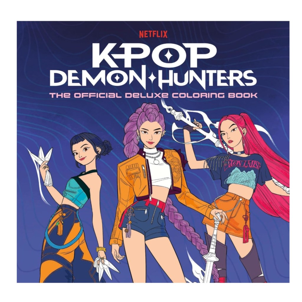 KPop Demon Hunters Coloring Book