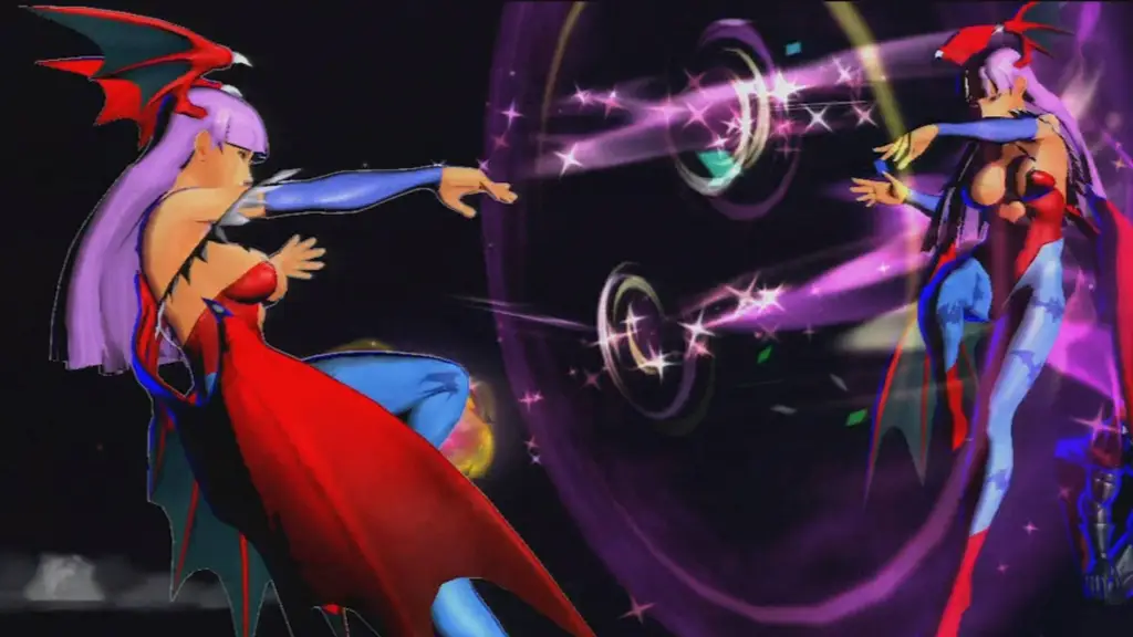 Marvel vs Capcom 3 Morrigan using super move