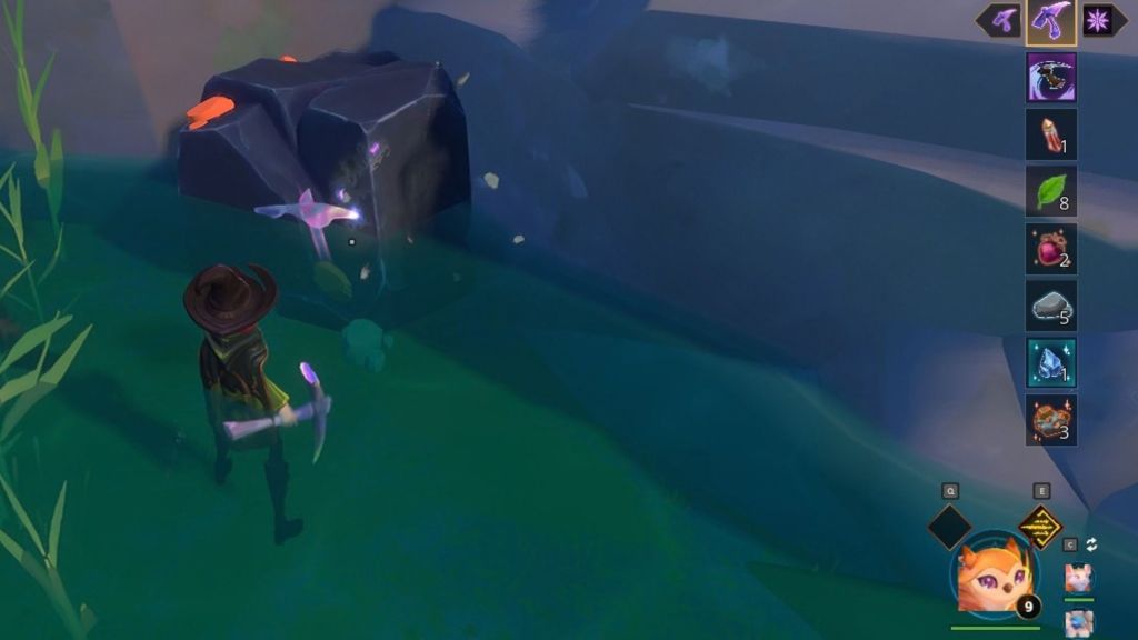 Mining Spell in Witchspire
