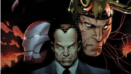 Iron Patriot, Norman Osborn, and Loki