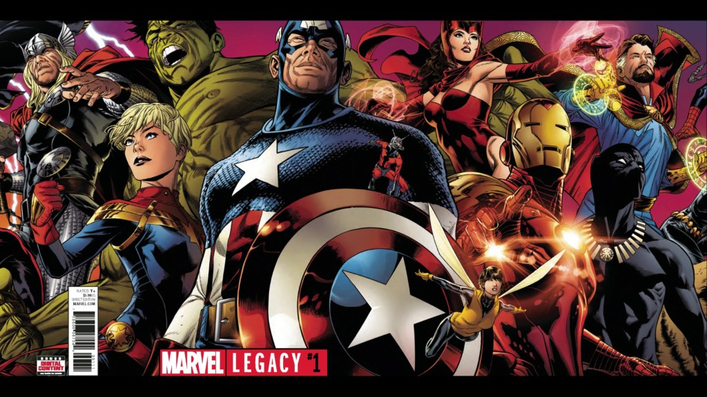 The heroes of the Marvel Universe brought together