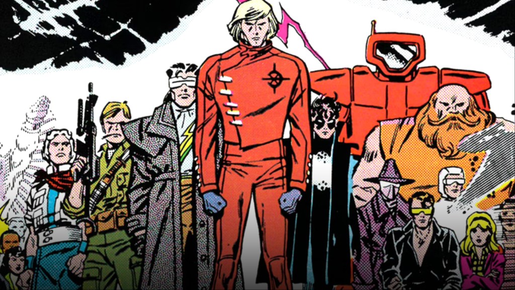 The heroes of Marvel's New Universe