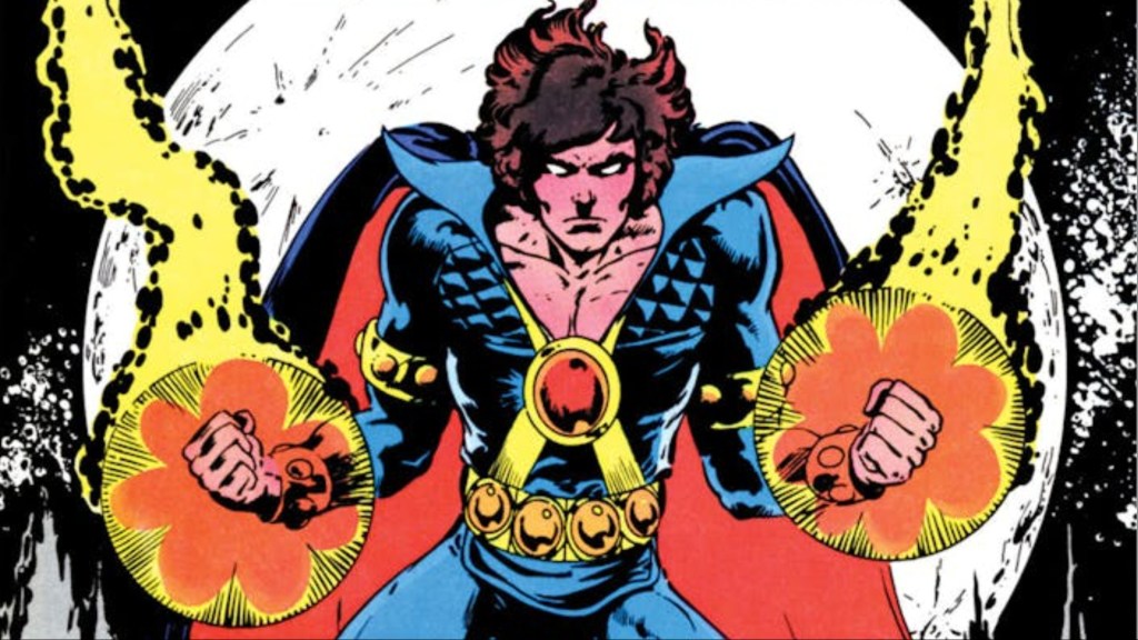 Arion of Atlantis his hands wreathed in energy