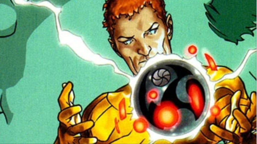 Alexander Luthor with Chronicle device
