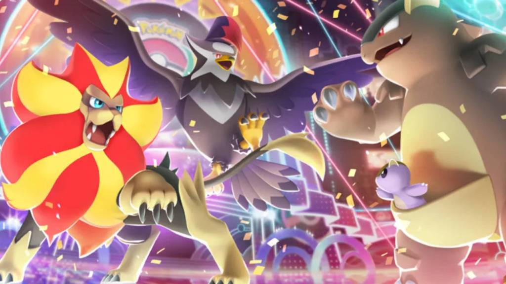Pokemon Champions Mega Staraptor and Mega Pyroar