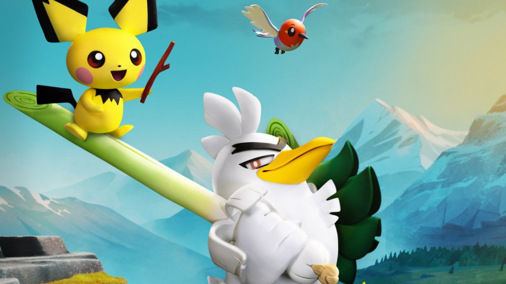Key visual for Pokémon Tales: The Misadventures of Sirfetch’d & Pichu