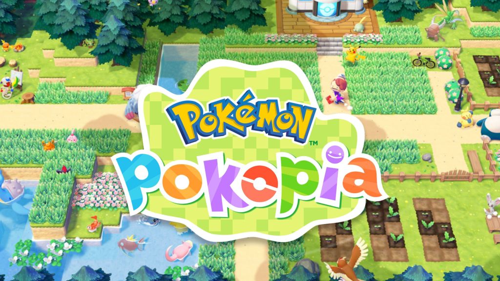 Pokopia Logo w Standard Game Background