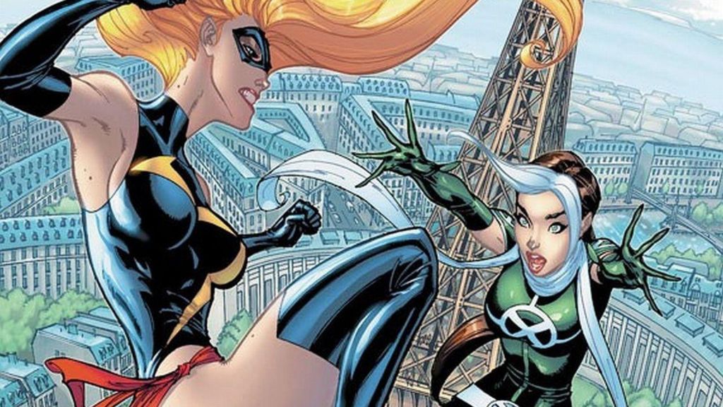 Rogue and Ms Marvel