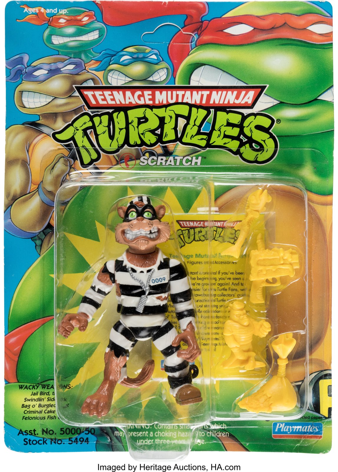 Scratch The Cat Grail Figure Could Set a New TMNT Record With New Auction Listing