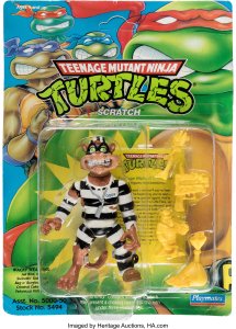 Scratch The Cat Grail Figure Could Set a New TMNT Record With New Auction Listing