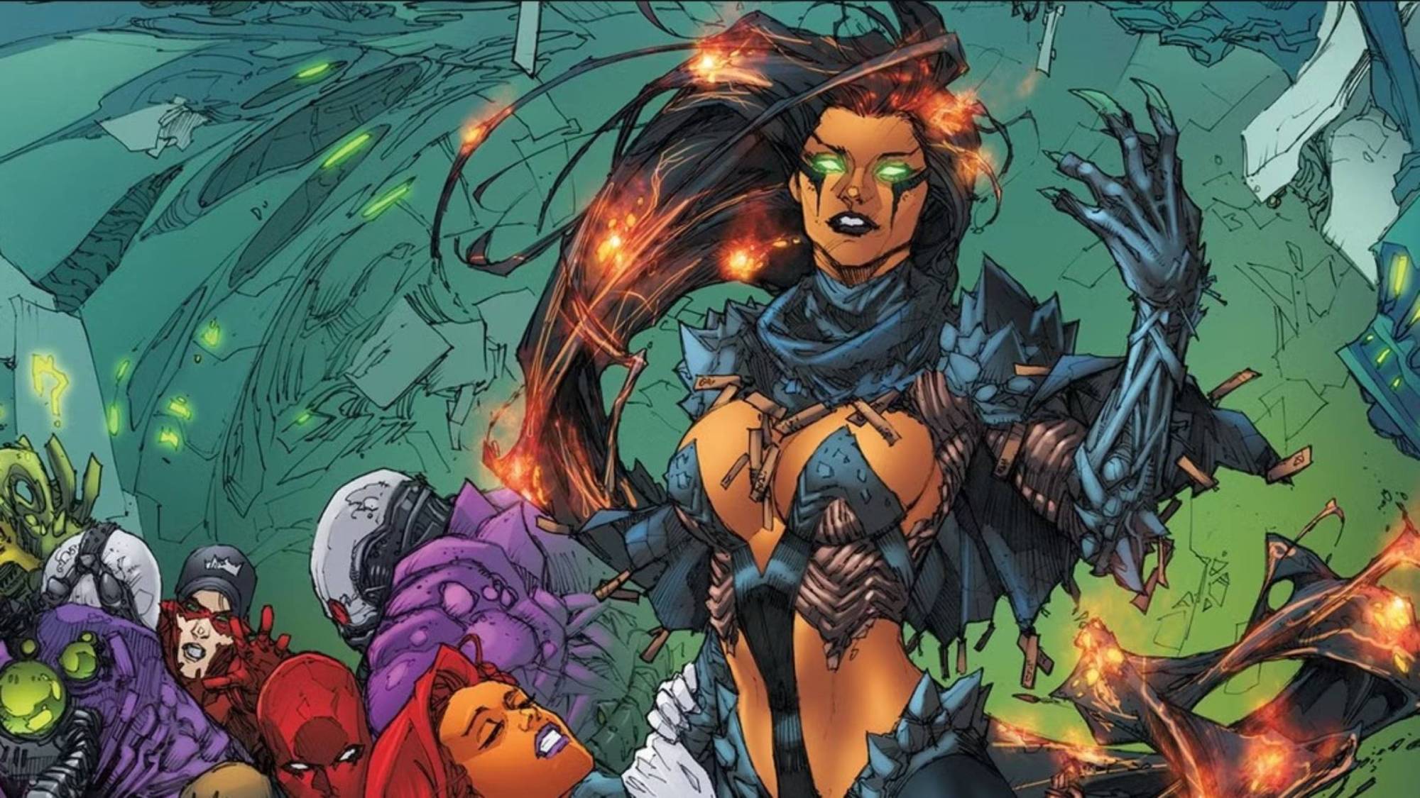 Teen Titans Fans Have A New Grail to Chase As Original Comic Art of Blackfire's First Appearance Lands at Auction