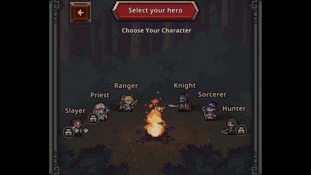 Select Your Hero Starting Screen TBH