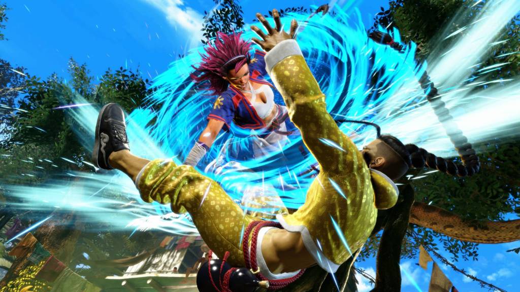 Street Fighter 6 Yasmine gameplay against Jaime