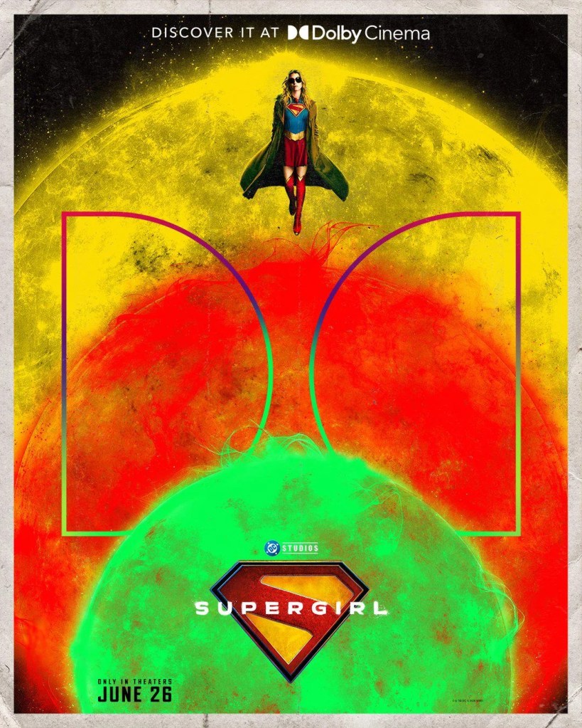 Supergirl DCU Dolby Digital Poster