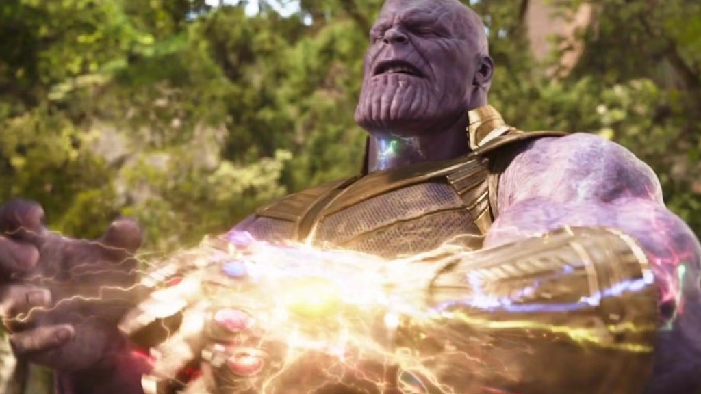 Thanos with the Infinity Gauntlet