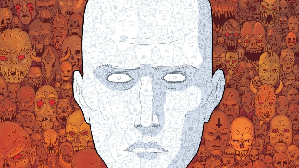 Deadman with faces of dead souls