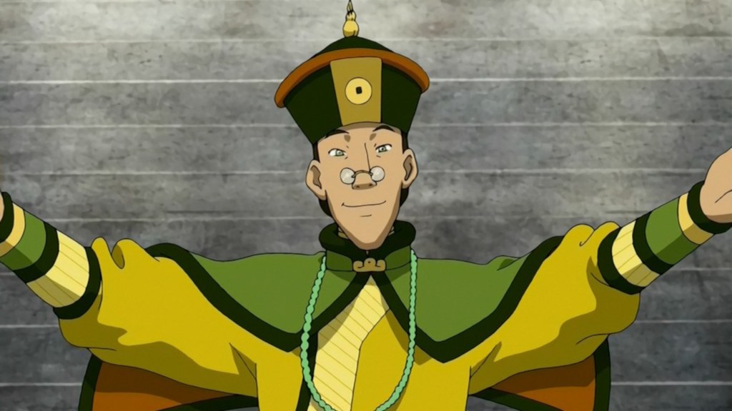 The Earth King in Avatar: The Last Airbender