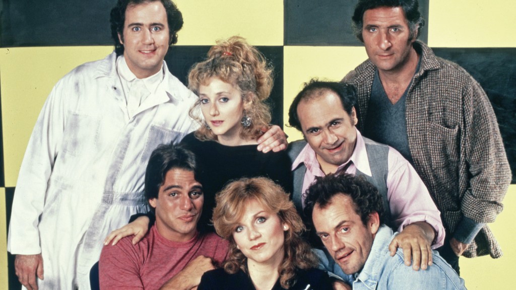 The cast of Taxi