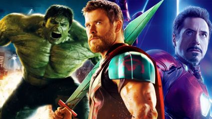 Thor, Hulk and Iron Man