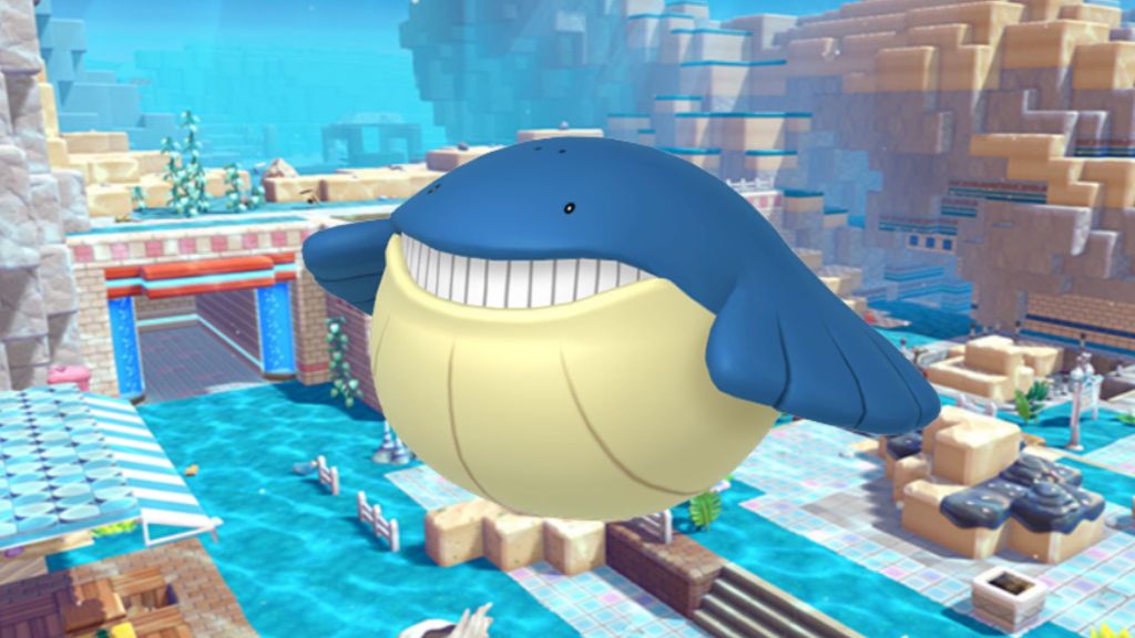 Wailmer in Bubbly Basin Pokopia